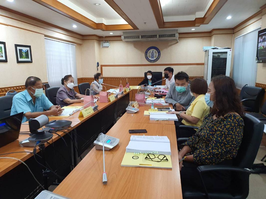 การประชุมคณะกรรมการข้าราชการองค์การบริหารส่วนจังหวัด จังหวัดตาก (ก.จ.จ.ตาก) ครั้งที่ 7/2564
