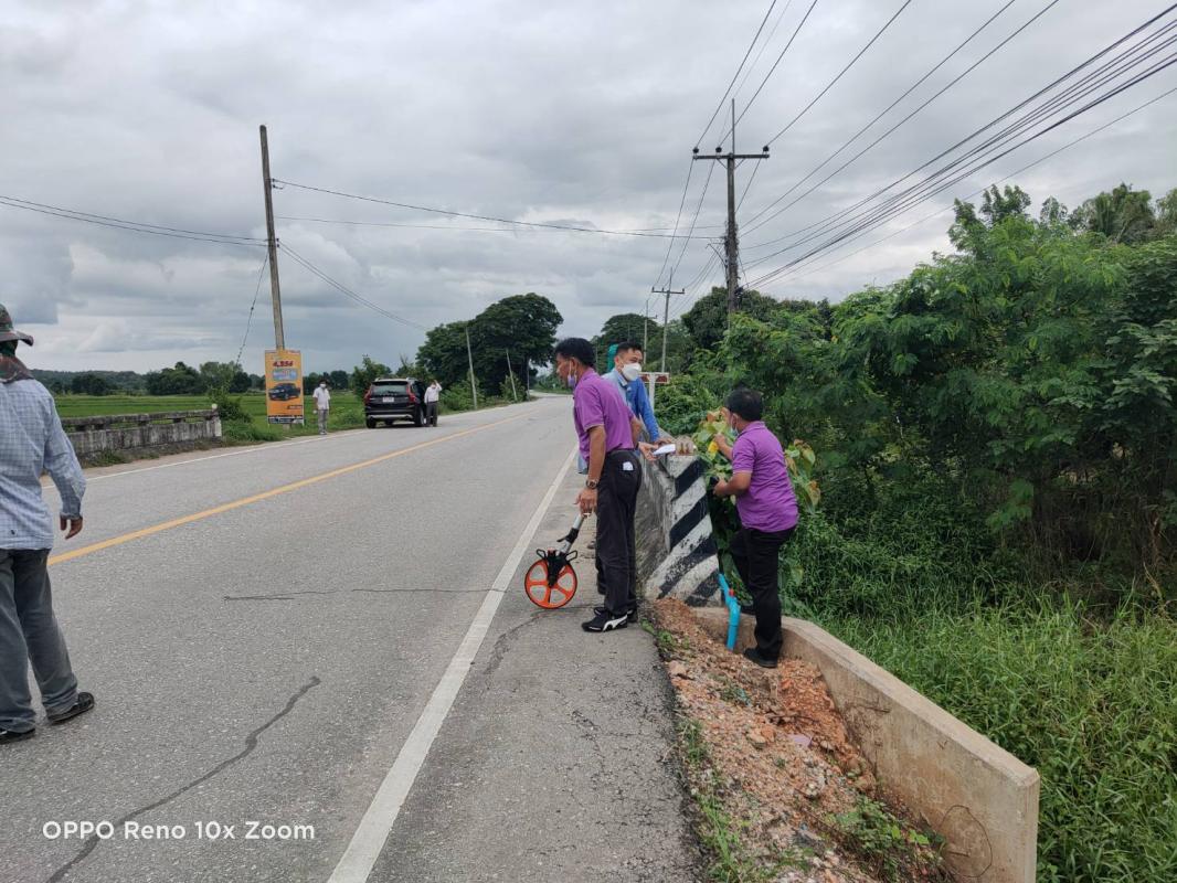 ลงพื้นที่ตรวจงานโครงการก่อสร้างขยายเขตท่อน้ำประปาหมู่บ้าน อำเภอบ้านตาก