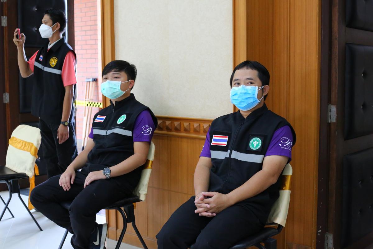 นายก อบจ.ตาก จัดโครงการตรวจคัดกรองด้วยชุดตรวจ Antigen Test Kit (ATK) ของบุคลากรองค์การบริหารส่วนจังหวัดตาก