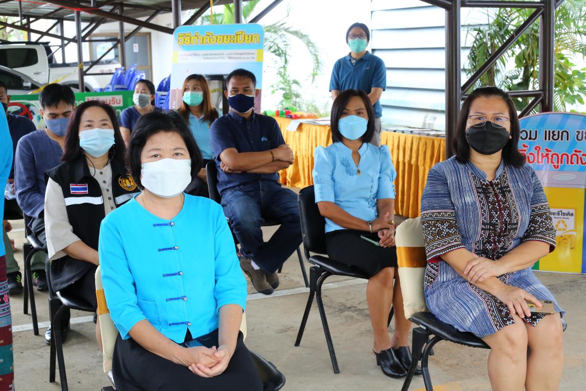 นายก อบจ.ตาก  จัดโครงการบริหารจัดการขยะมูลฝอยรวมและของเสียอันตรายชุมชน ประจำปีงบประมาณ พ.ศ. 2565