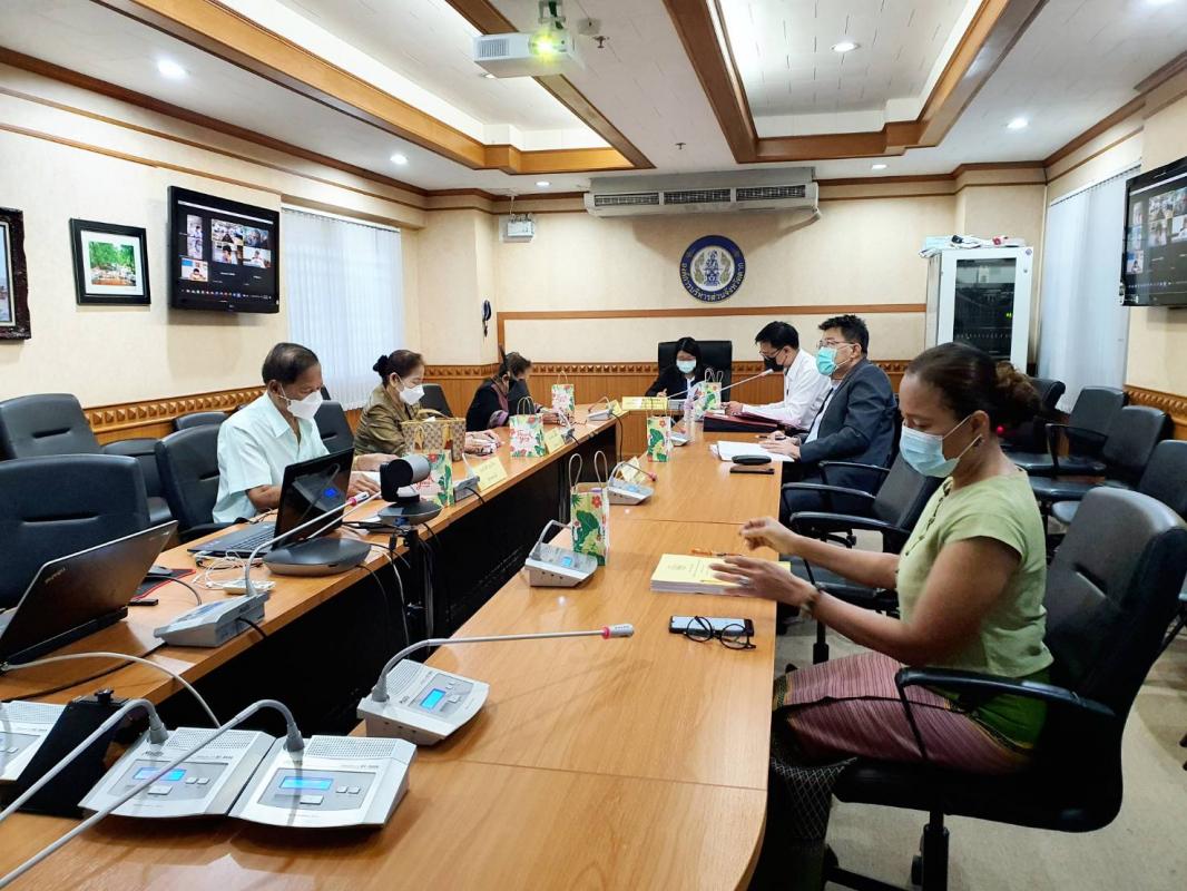 เข้าร่วมการประชุมคณะกรรมการข้าราชการองค์การบริหารส่วนจังหวัด จังหวัดตาก (ก.จ.จ.ตาก) ครั้งที่ 8/2564