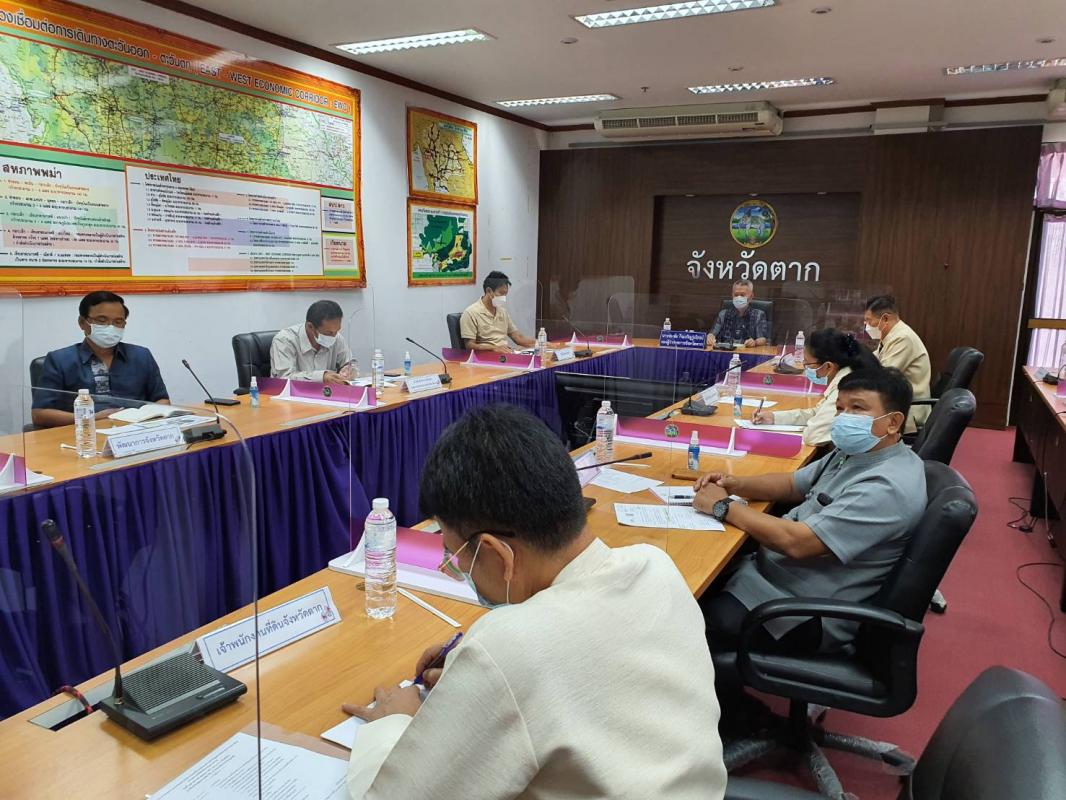 นายก อบจ.ตาก เข้าร่วมการประชุมมอบนโยบายและชี้แจงข้อราชการสำคัญของปลัดกระทรวงมหาดไทย