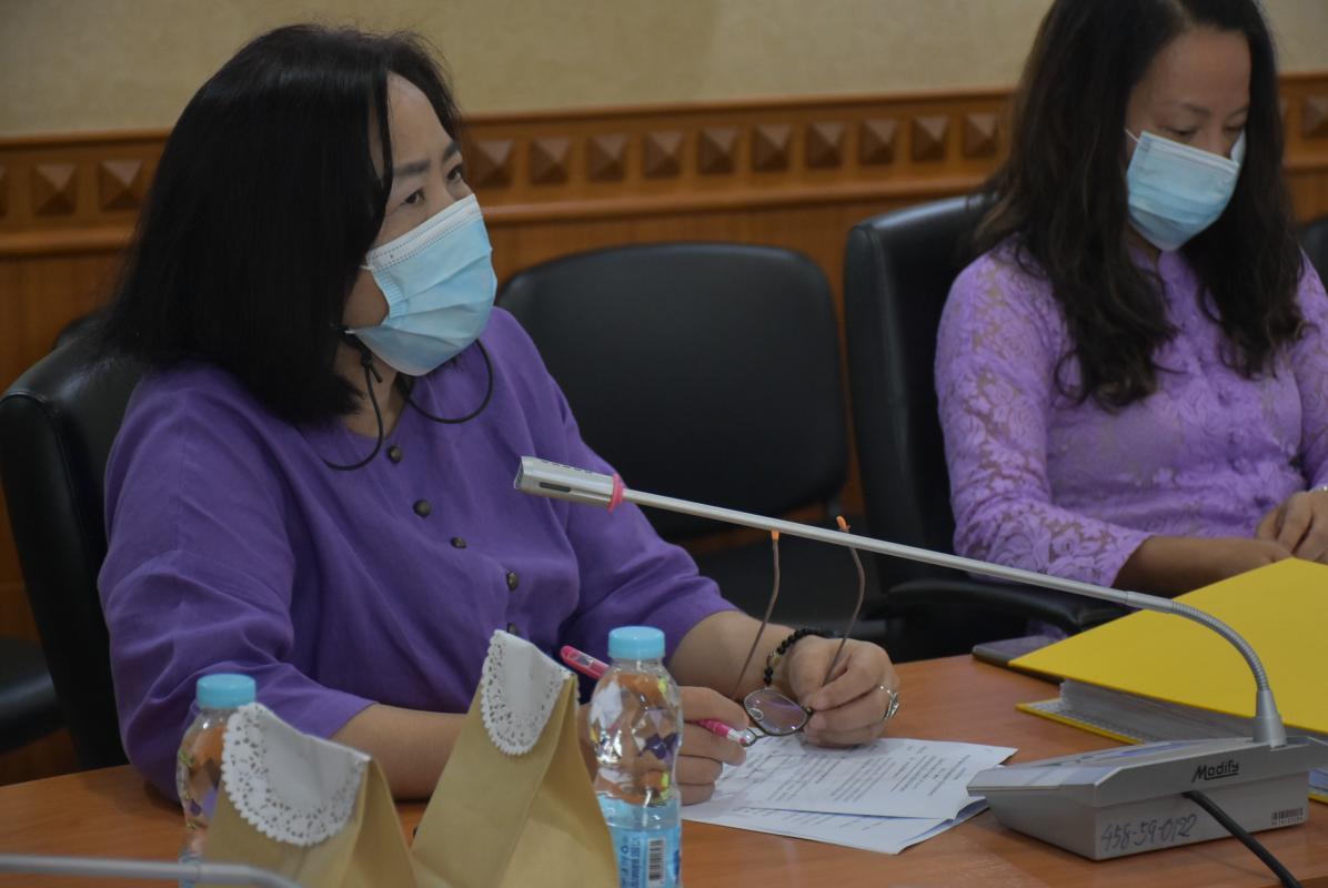 การประชุมคณะกรรมการพัฒนาระบบฐานข้อมูลขององค์การบริหารส่วนจังหวัดตาก ครั้งที่ 3/2564