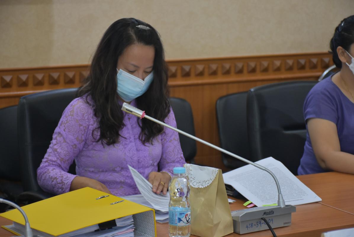 การประชุมคณะกรรมการพัฒนาระบบฐานข้อมูลขององค์การบริหารส่วนจังหวัดตาก ครั้งที่ 3/2564