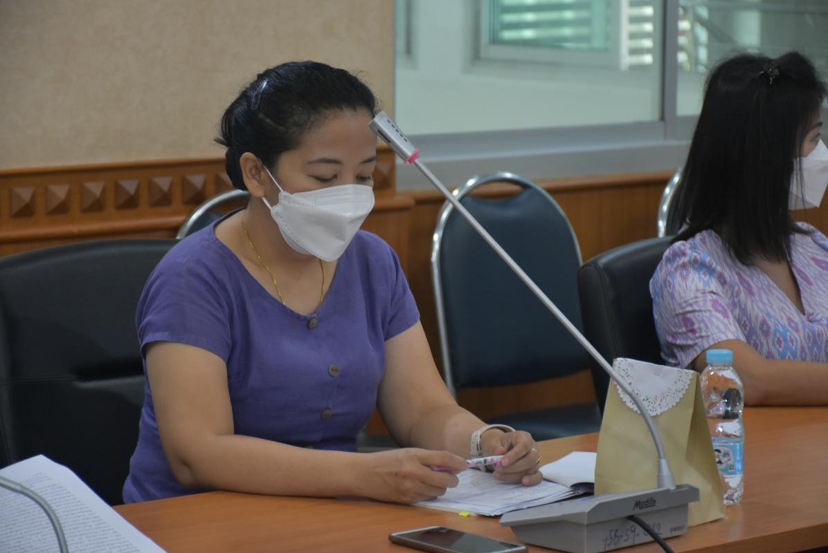 การประชุมคณะกรรมการพัฒนาระบบฐานข้อมูลขององค์การบริหารส่วนจังหวัดตาก ครั้งที่ 3/2564