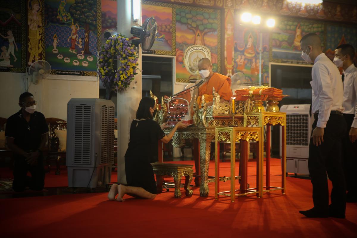 องค์การบริหารส่วนจังหวัดตากเป็นเจ้าภาพหลักในพิธีสวดพระอภิธรรมฯ
