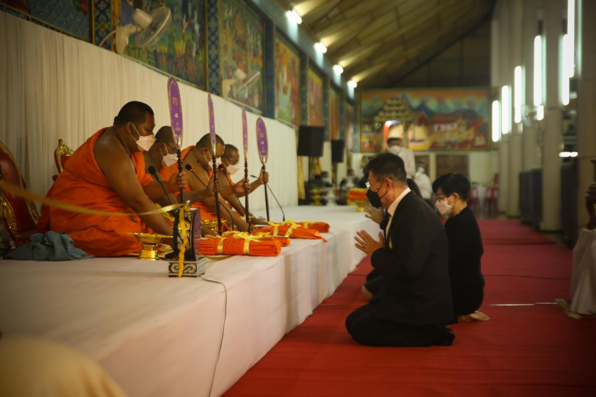 องค์การบริหารส่วนจังหวัดตากเป็นเจ้าภาพหลักในพิธีสวดพระอภิธรรมฯ