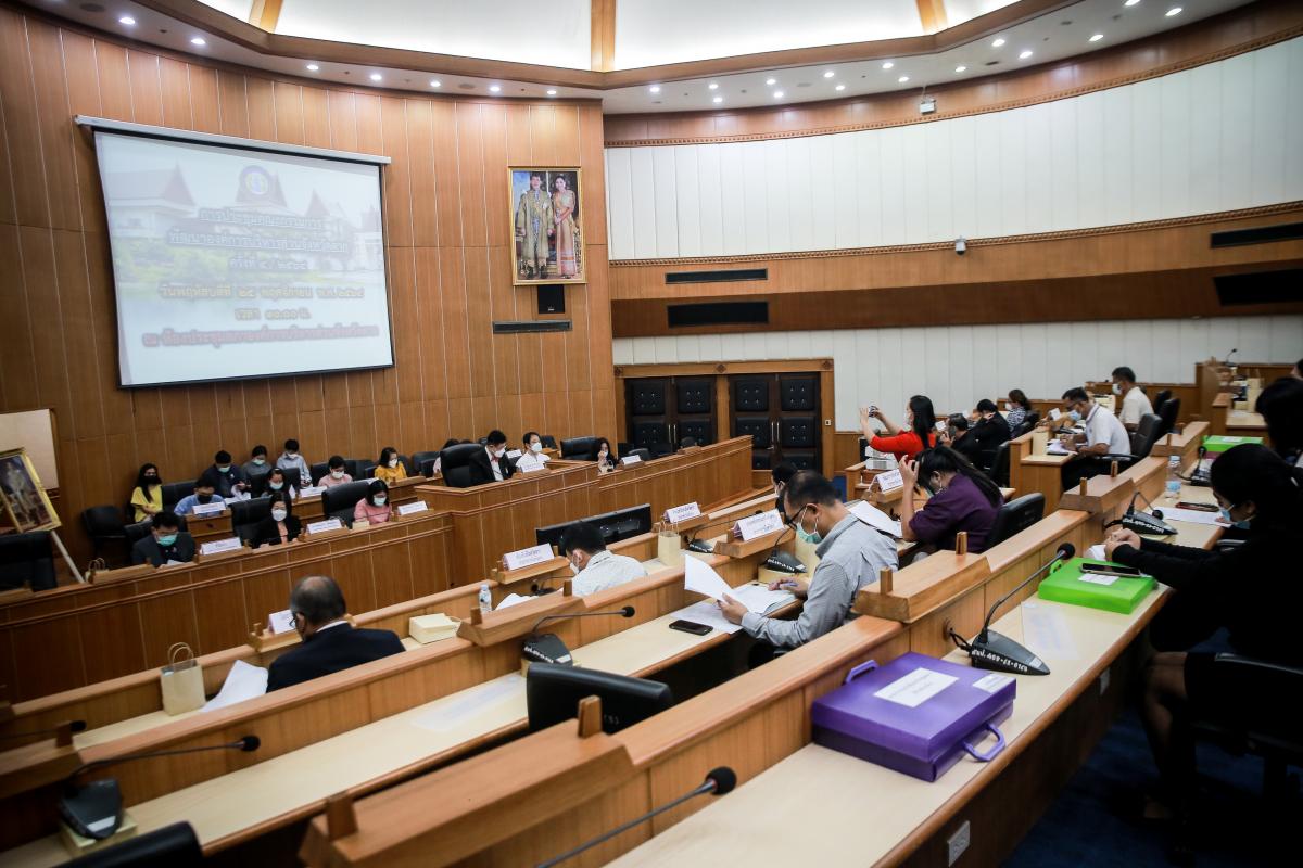 นายก อบจ.ตาก เป็นประธานการประชุมคณะกรรมการพัฒนาองค์การบริหารส่วนจังหวัดตาก ครั้งที่ 4/2564
