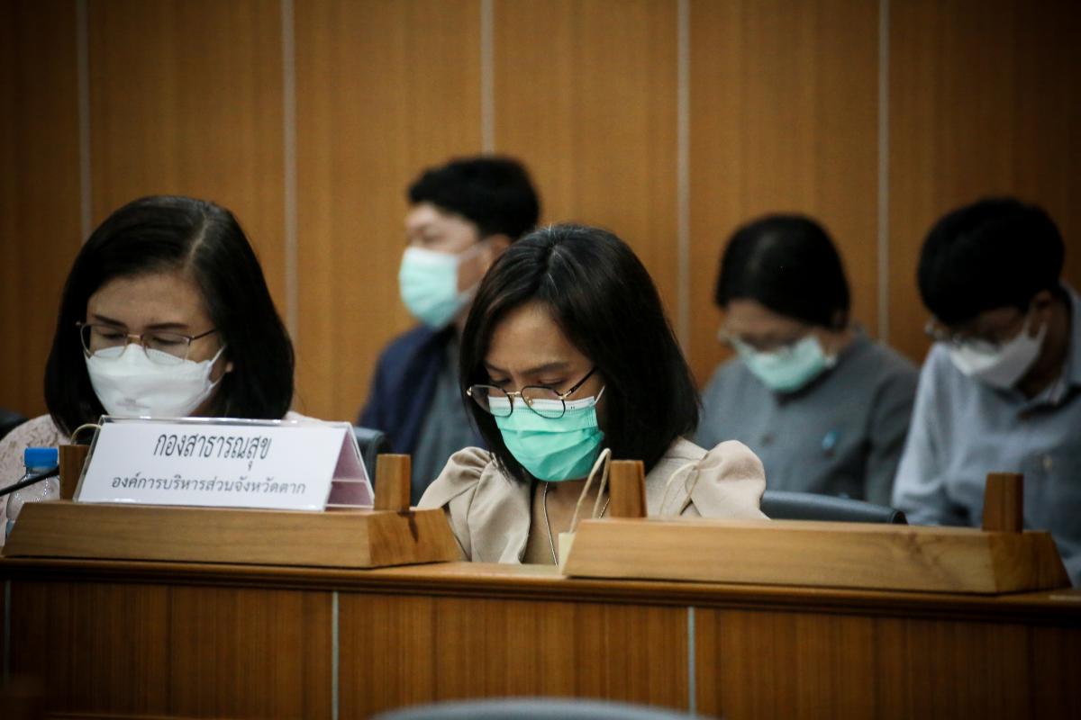 นายก อบจ.ตาก เป็นประธานการประชุมคณะกรรมการพัฒนาองค์การบริหารส่วนจังหวัดตาก ครั้งที่ 4/2564