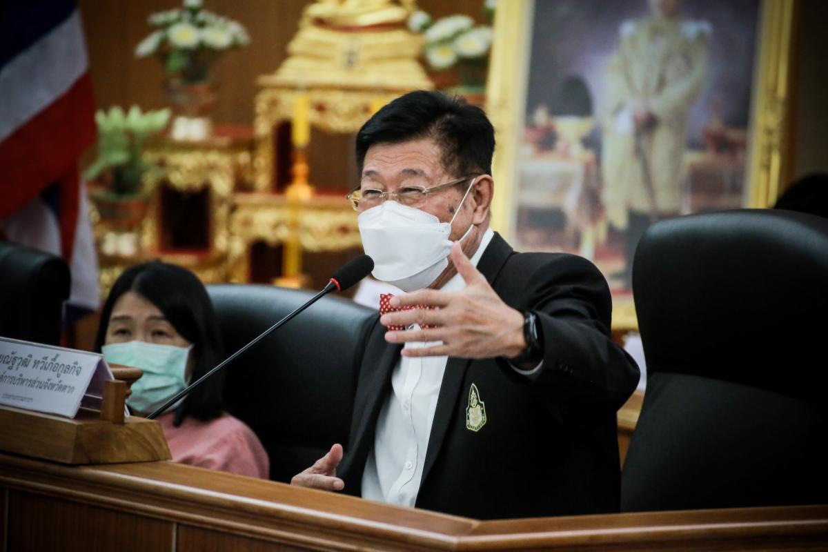 นายก อบจ.ตาก เป็นประธานการประชุมคณะกรรมการพัฒนาองค์การบริหารส่วนจังหวัดตาก ครั้งที่ 4/2564
