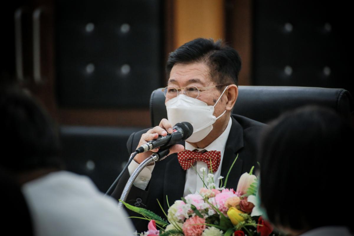 นายก อบจ.ตาก ประชุมหารือแนวทางการผลักดันงบประมาณ ปี 65 กับกองจัดทำงบประมาณเขตพื้นที่ 11 สำนักงบฯ