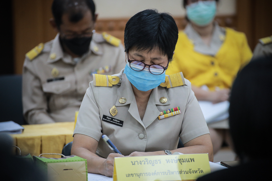 นายก อบจ.ตาก เป็นประธานการประชุมหัวหน้าส่วนราชการ เพื่อติดตามและเร่งรัดให้เป็นไปตามแผนการดำเนินงานไตรมาสแรกของปี