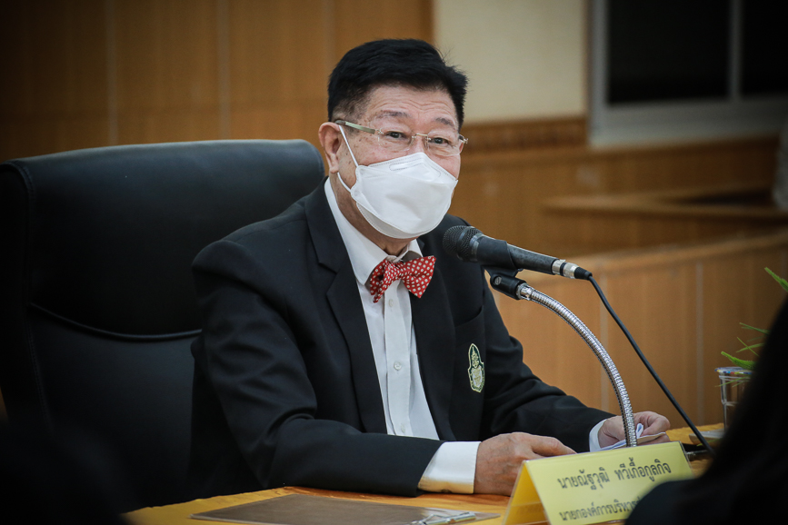 นายก อบจ.ตาก เป็นประธานการประชุมหัวหน้าส่วนราชการ เพื่อติดตามและเร่งรัดให้เป็นไปตามแผนการดำเนินงานไตรมาสแรกของปี