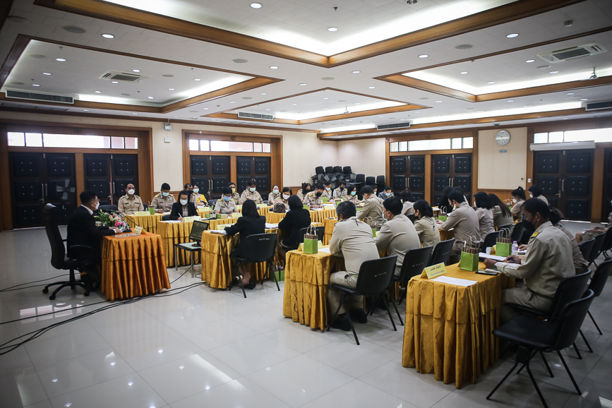 นายก อบจ.ตาก เป็นประธานการประชุมหัวหน้าส่วนราชการ เพื่อติดตามและเร่งรัดให้เป็นไปตามแผนการดำเนินงานไตรมาสแรกของปี