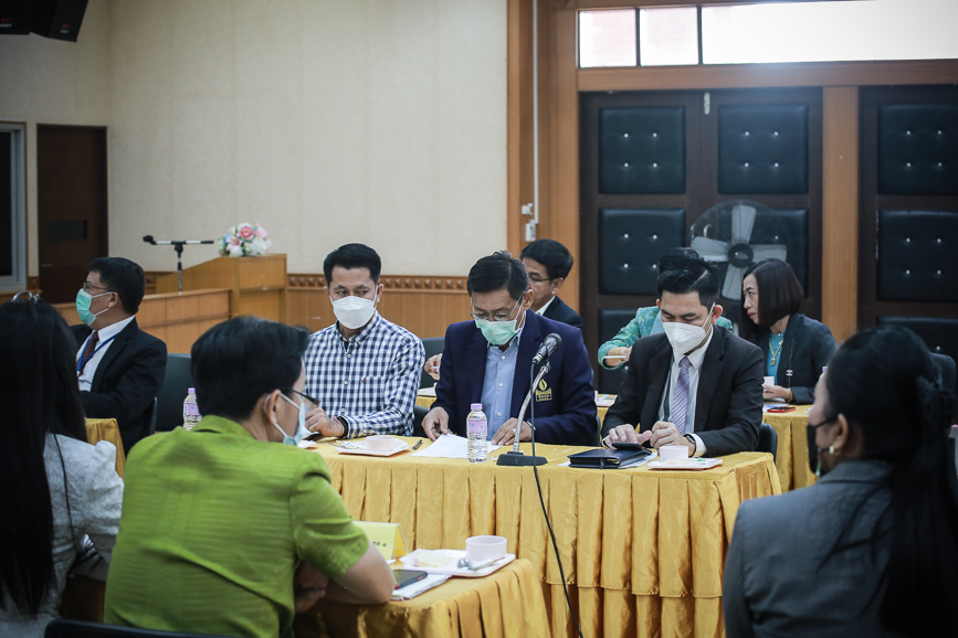เข้าร่วมประชุม ร่วมกับ หน่วยงานทางการศึกษาจังหวัดตาก เพื่อหารือแนวทางการดำเนินโครงการ “ตาก จังหวัดแห่งการเรียนรู้และนวัตกรรมการศึกษา” ครั้งที่ 1/2565