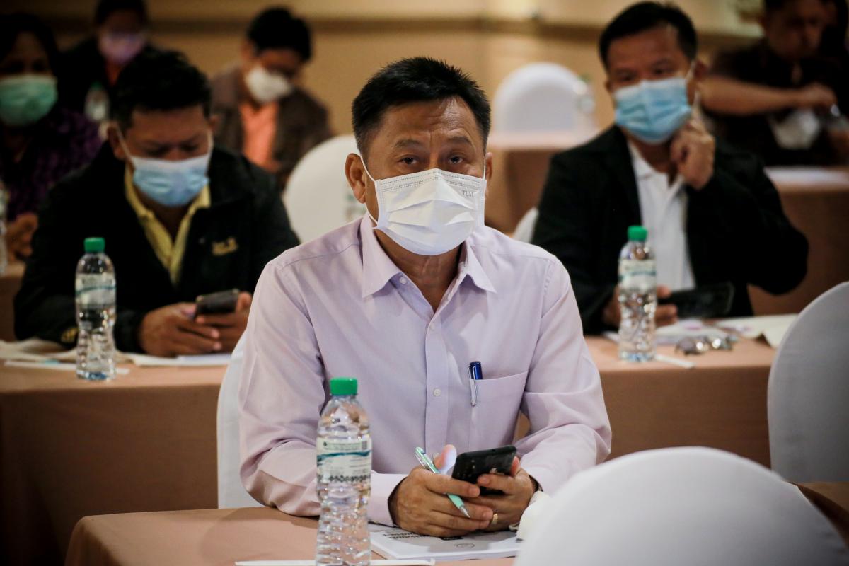 เข้าร่วมการประชุมเพื่อคัดเลือกกรรมการลุ่มน้ำผู้แทนองค์กรปกครองส่วนท้องถิ่นในเขตลุ่มน้ำสาละวิน ลุ่มน้ำปิง ลุ่มน้ำวัง ลุ่มน้ำยม และลุ่มน้ำแม่กลอง พื้นที่จังหวัดตาก 