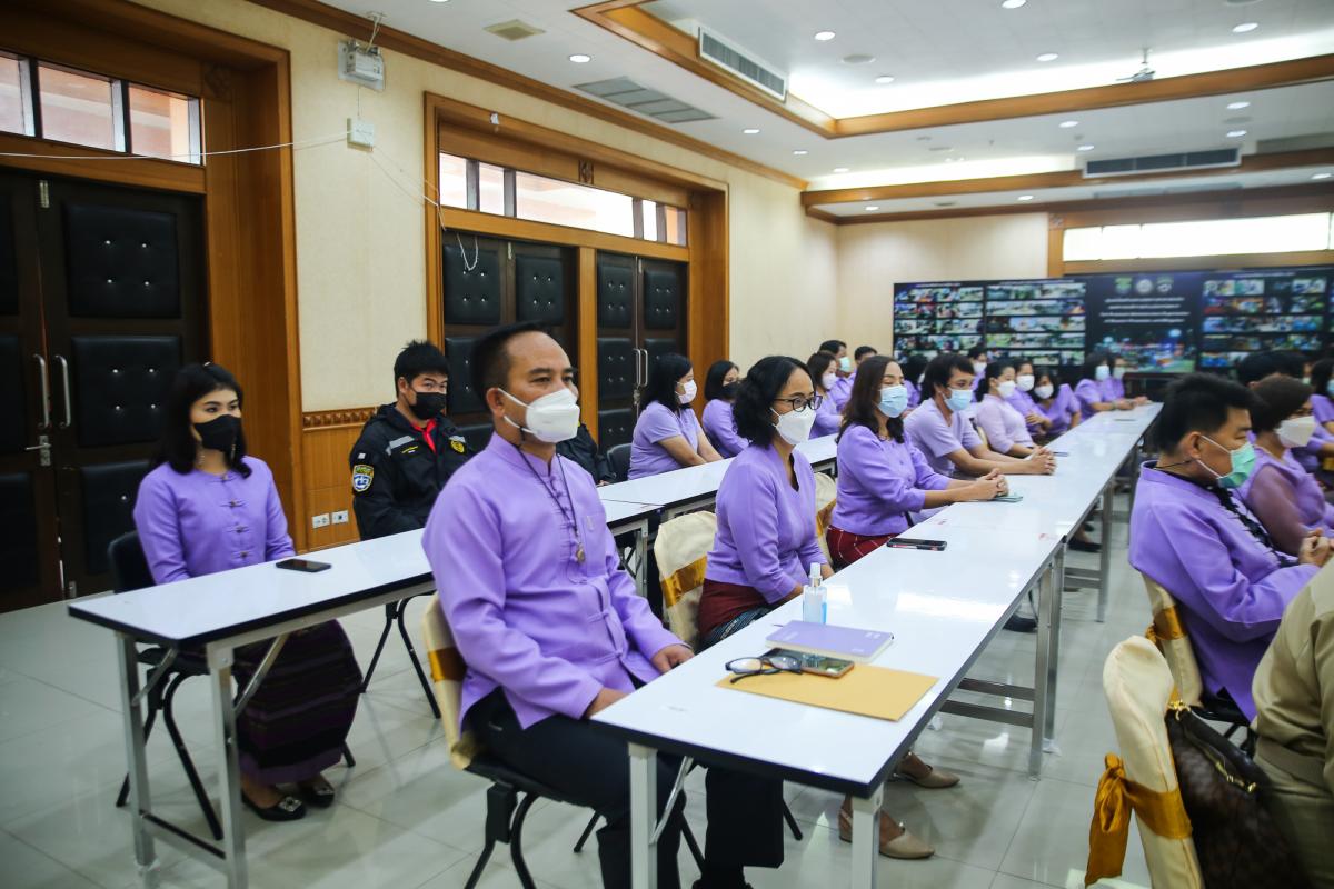 นายณัฐวุฒิ ทวีเกื้อกูลกิจ นายกองค์การบริหารส่วนจังหวัดตาก ร่วมต้อนรับและแสดงความยินดี กับนางสาวเปรมกมล ธีโรภาส รองปลัดองค์การบริหารส่วนจังหวัดเชียงใหม่ ในโอกาสได้รับการบรรจุแต่งตั้ง ในตำแหน่งปลัดองค์การบริหารส่วนจังหวัดตาก