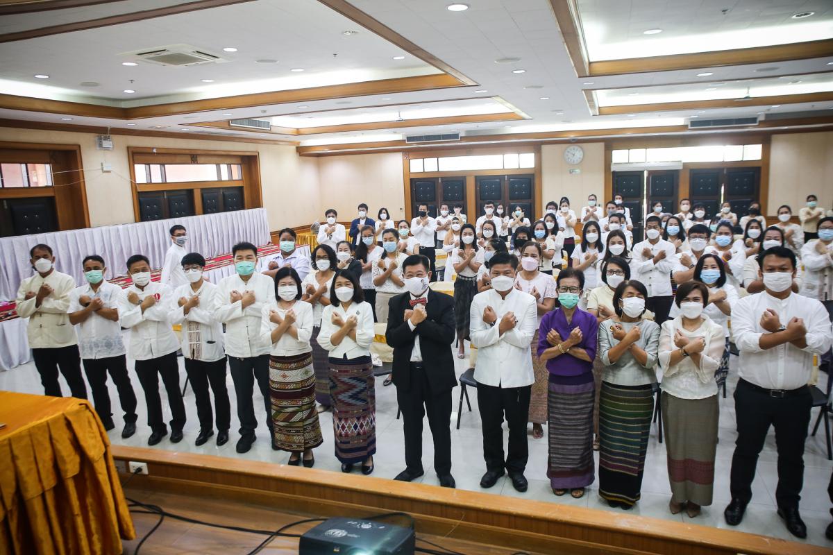 ายกองค์การบริหารส่วนจังหวัดตาก เป็นประธานในการเปิดโครงการฝึกอบรมคุณธรรมและจริยธรรม หลักสูตร “การปฏิบัติงานให้เกิดประโยชน์ โดยยึดมั่นในธรรมและวินัย และเชิดชูเกียรติ คนดี ศรี อบจ.ตาก”