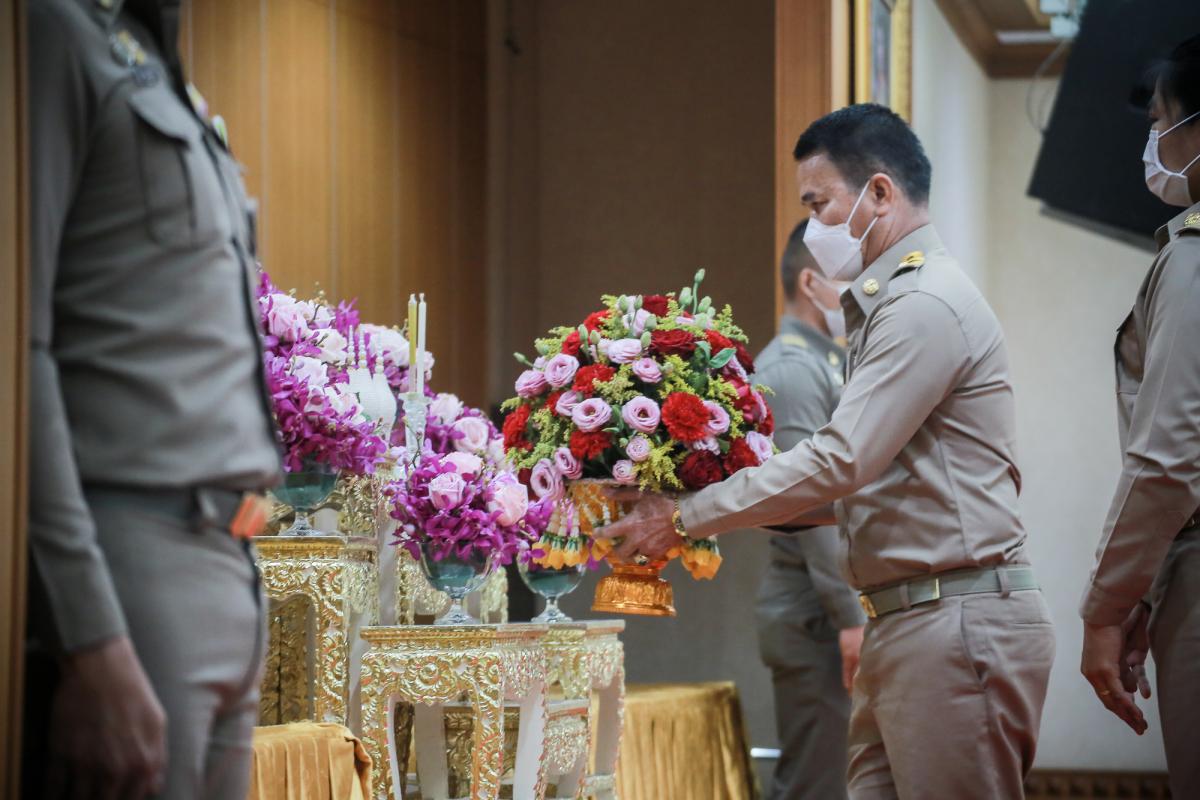 นายก อบจ.ตาก เข้าร่วมพิธีถวายราชสักการะ และกล่าวถวายราชสดุดีพระบาทสมเด็จพระจุลจอมเกล้าเจ้าอยู่หัว เนื่องในวันท้องถิ่นไทย ประจำปี 2565