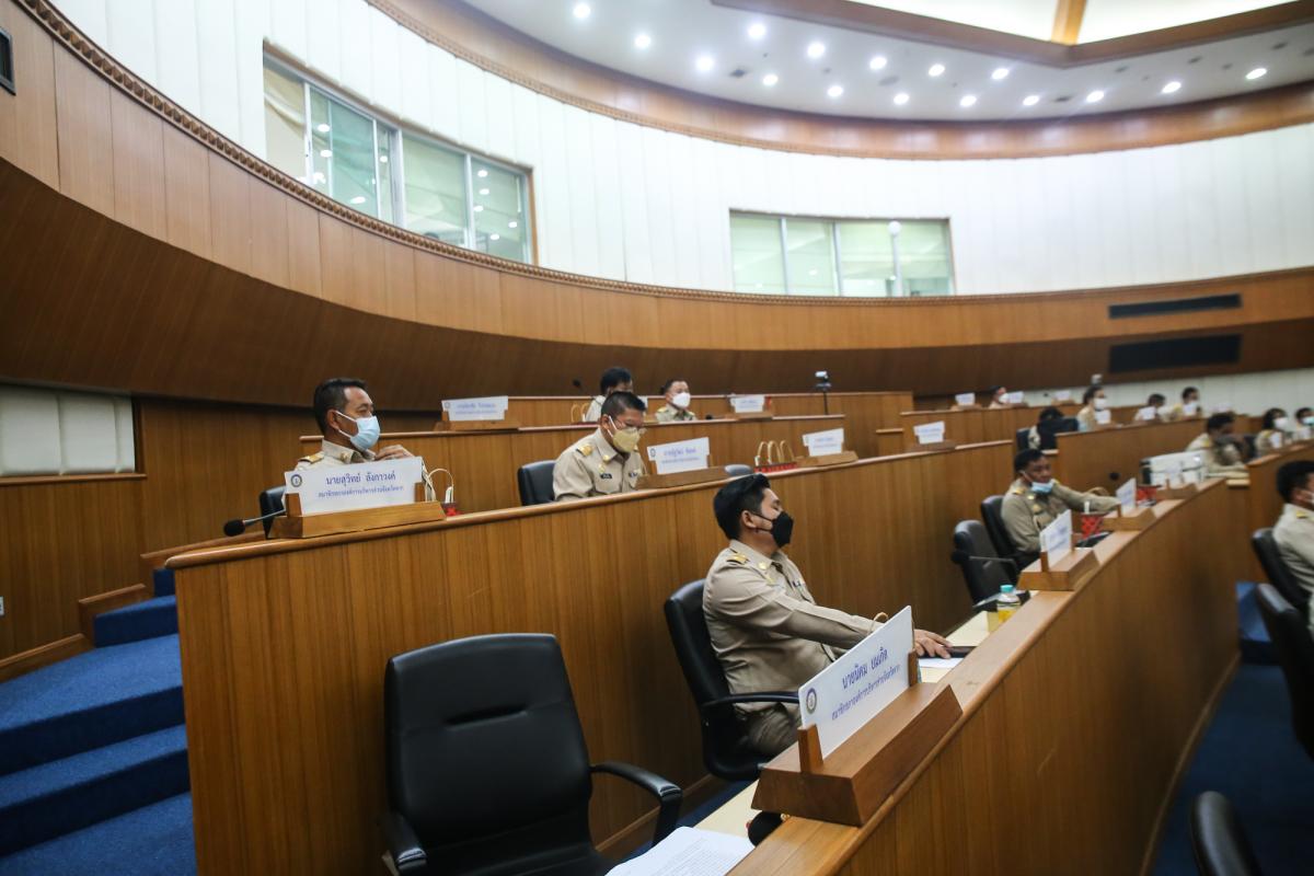 ประชุมสภาองค์การบริหารส่วนจังหวัดตาก สมัยสามัญ สมัยที่ 1 ครั้งที่ 2 ประจำปี 2565 ณ ห้องประชุมสภาองค์การบริหารส่วนจังหวัดตาก