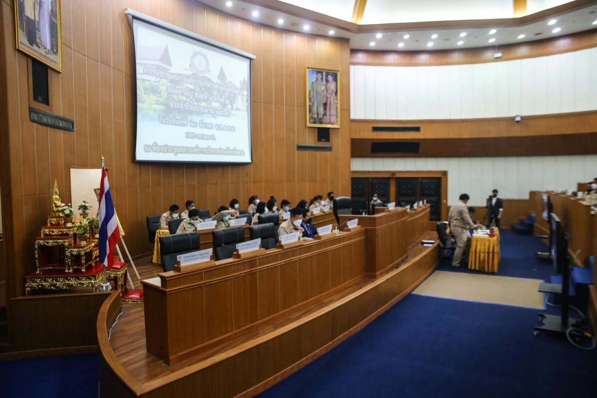 ประชุมสภาองค์การบริหารส่วนจังหวัดตาก สมัยสามัญ สมัยที่ 1 ครั้งที่ 2 ประจำปี 2565 ณ ห้องประชุมสภาองค์การบริหารส่วนจังหวัดตาก