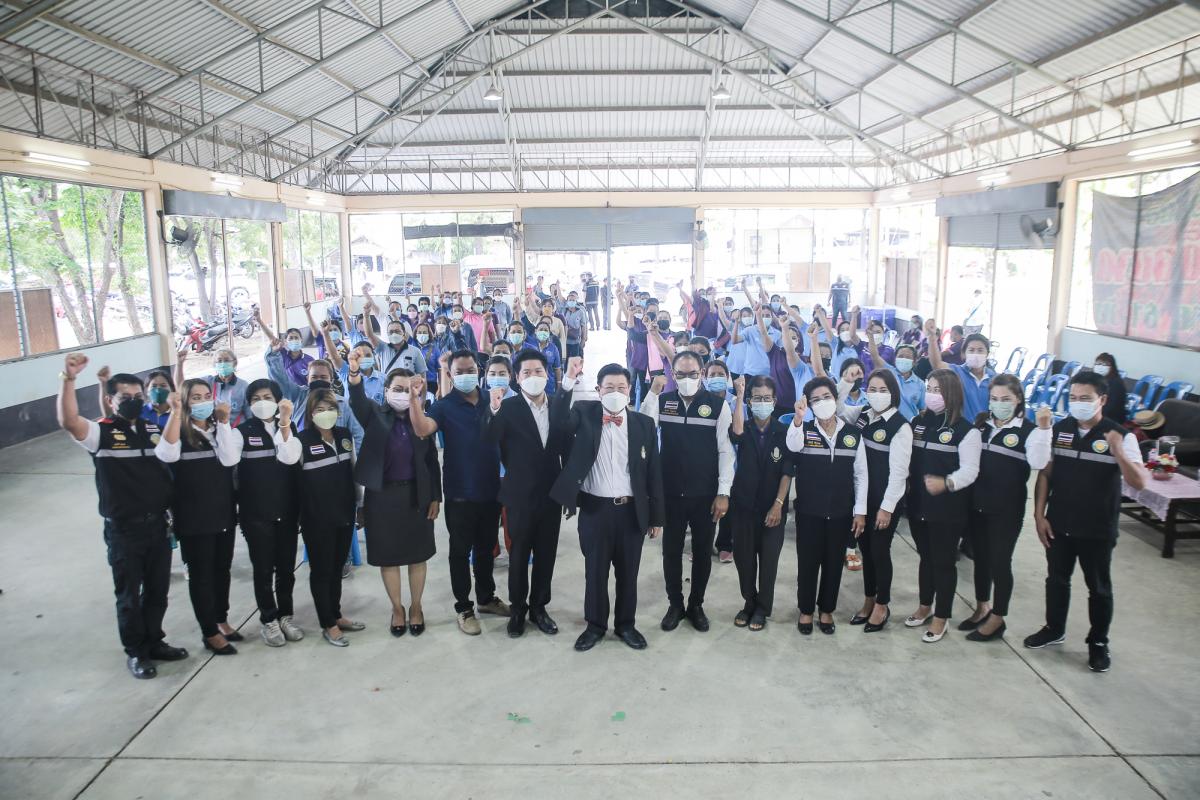 นายกองค์การบริหารส่วนจังหวัดตาก เป็นประธานในพิธีเปิดโครงการฝึกอบรมเชิงปฏิบัติการให้ความรู้การป้องกันโรคติดเชื้อไวรัสโคโรนา 2019 รุ่นที่ 2