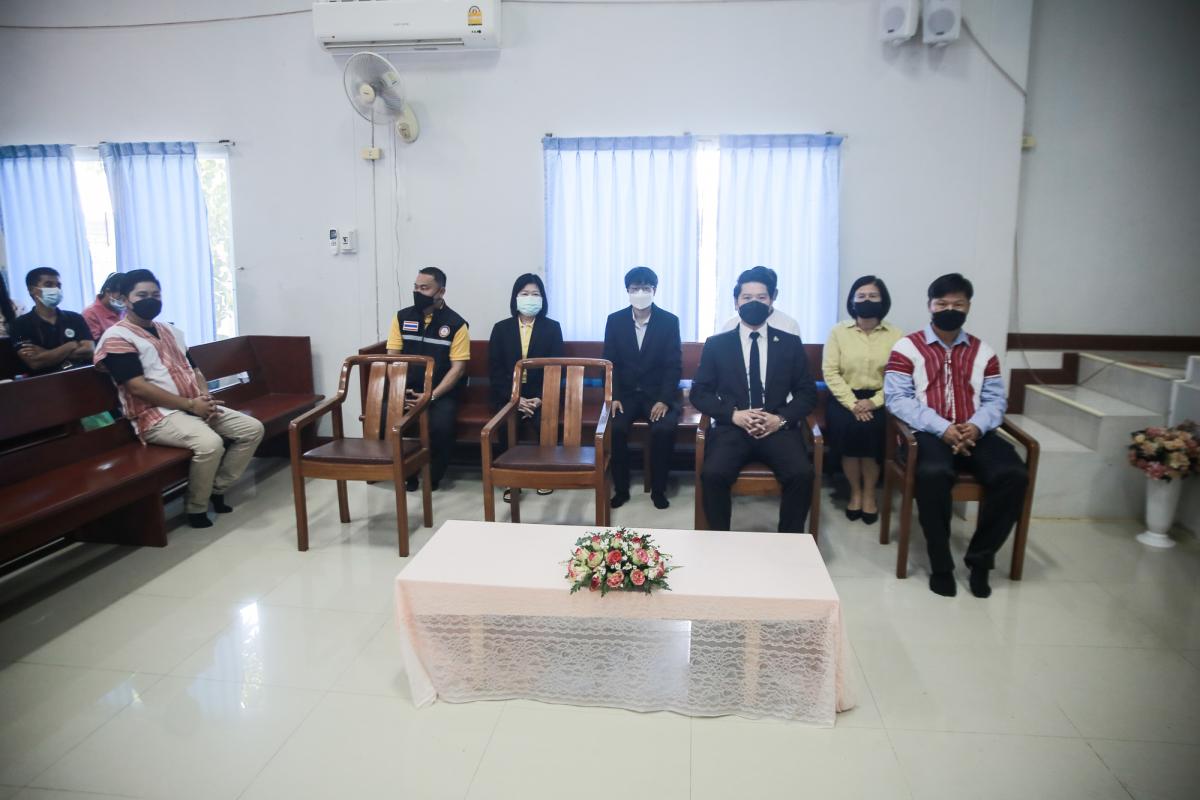 รองนายกองค์การบริหารส่วนจังหวัดตาก เป็นประธานในพิธีเปิดโครงการฝึกอบรมส่งเสริมให้ความรู้ด้านการปฏิบัติตามหลักศาสนาคริสต์ในเขตพื้นที่จังหวัดตาก ประจำปีงบประมาณ พ.ศ. 2565 (รุ่นที่ 2)