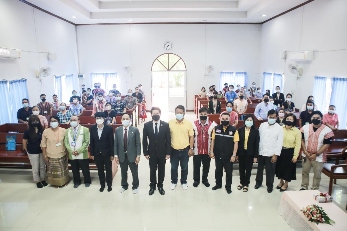 รองนายกองค์การบริหารส่วนจังหวัดตาก เป็นประธานในพิธีเปิดโครงการฝึกอบรมส่งเสริมให้ความรู้ด้านการปฏิบัติตามหลักศาสนาคริสต์ในเขตพื้นที่จังหวัดตาก ประจำปีงบประมาณ พ.ศ. 2565 (รุ่นที่ 2)