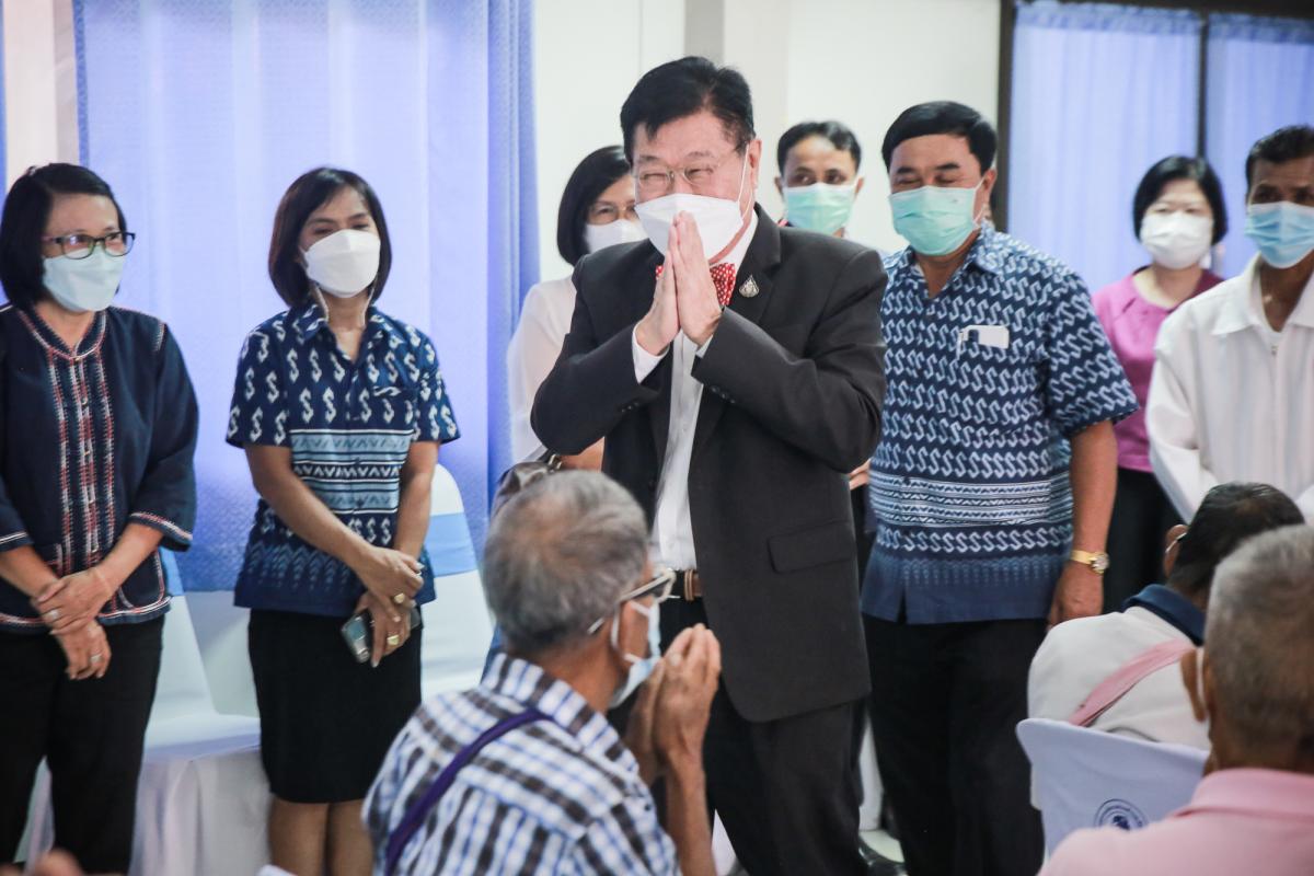 นายกองค์การบริหารส่วนจังหวัดตาก เป็นประธานในพิธีเปิดโครงการฝึกอบรมเครือข่าย/ชมรมผู้สูงอายุ ประจำปีงบประมาณ พ.ศ. 2565 (รุ่นที่ 2)