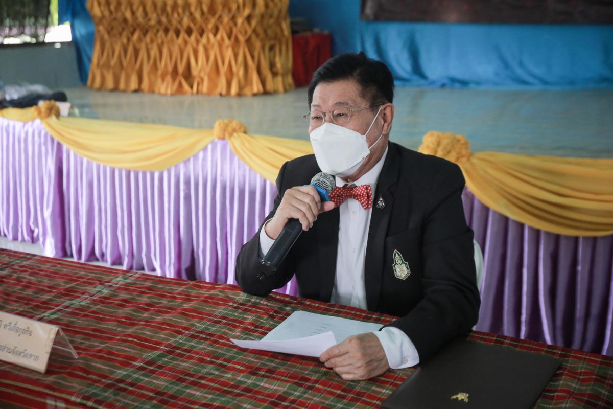 นายกองค์การบริหารส่วนจังหวัดตาก เป็นประธานในพิธีเปิดโครงการฝึกอบรมเครือข่าย/ชมรมผู้สูงอายุ ประจำปีงบประมาณ พ.ศ. 2565 (รุ่นที่1)