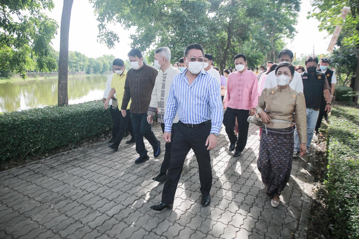 องค์การบริหารส่วนจังหวัดตาก ได้สนับสนุนงบประมาณในการจัดงาน จำนวน 50,000 บาท เพื่อบำรุงรักษา สืบสาน ศิลปะจารีตประเพณี และวัฒนธรรมอันดีของท้องถิ่นที่มีความสำคัญต่อวิถีชีวิตประชาชนในท้องถิ่น