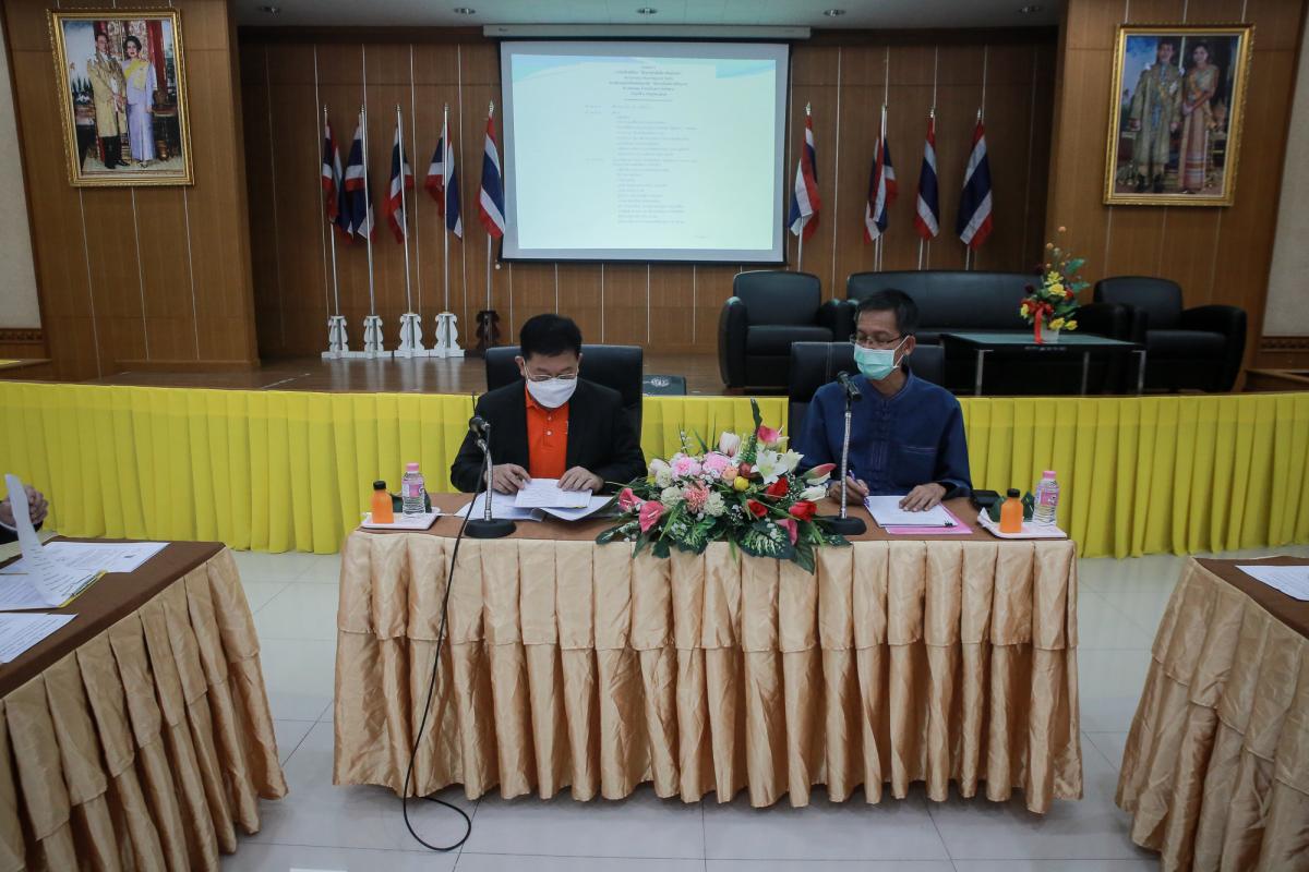 นายกองค์การบริหารส่วนจังหวัดตาก ในฐานะผู้อำนวยการอุทยานธรณีไม้กลายเป็นหินตาก ร่วมการประชุมเตรียมความพร้อม การจัดงาน “บันทึกสถิติโลก ไม้กลายเป็นหินที่ยาวที่สุดในโลก”