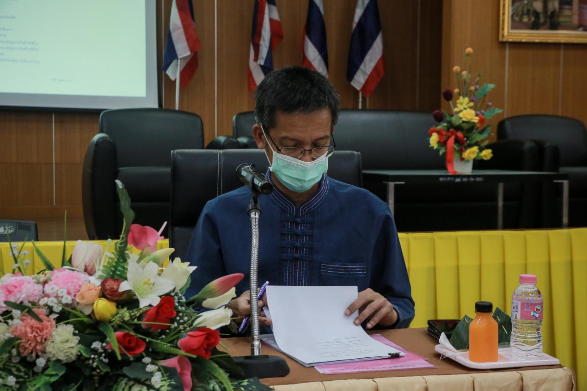 นายกองค์การบริหารส่วนจังหวัดตาก ในฐานะผู้อำนวยการอุทยานธรณีไม้กลายเป็นหินตาก ร่วมการประชุมเตรียมความพร้อม การจัดงาน “บันทึกสถิติโลก ไม้กลายเป็นหินที่ยาวที่สุดในโลก”