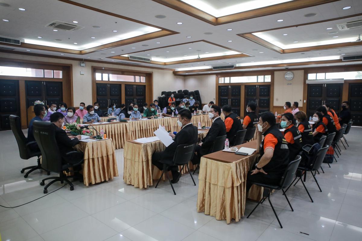 นายกองค์การบริหารส่วนจังหวัดตาก ในฐานะผู้อำนวยการอุทยานธรณีไม้กลายเป็นหินตาก ร่วมการประชุมเตรียมความพร้อม การจัดงาน “บันทึกสถิติโลก ไม้กลายเป็นหินที่ยาวที่สุดในโลก”