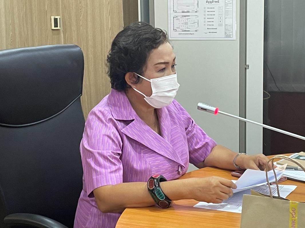 ปลัดองค์การบริหารส่วนจังหวัดตาก เป็นประธานการประชุมคณะกรรมการสนับสนุนการจัดทำแผนพัฒนาองค์การบริหารส่วนจังหวัดตาก ครั้งที่ 3/2565 