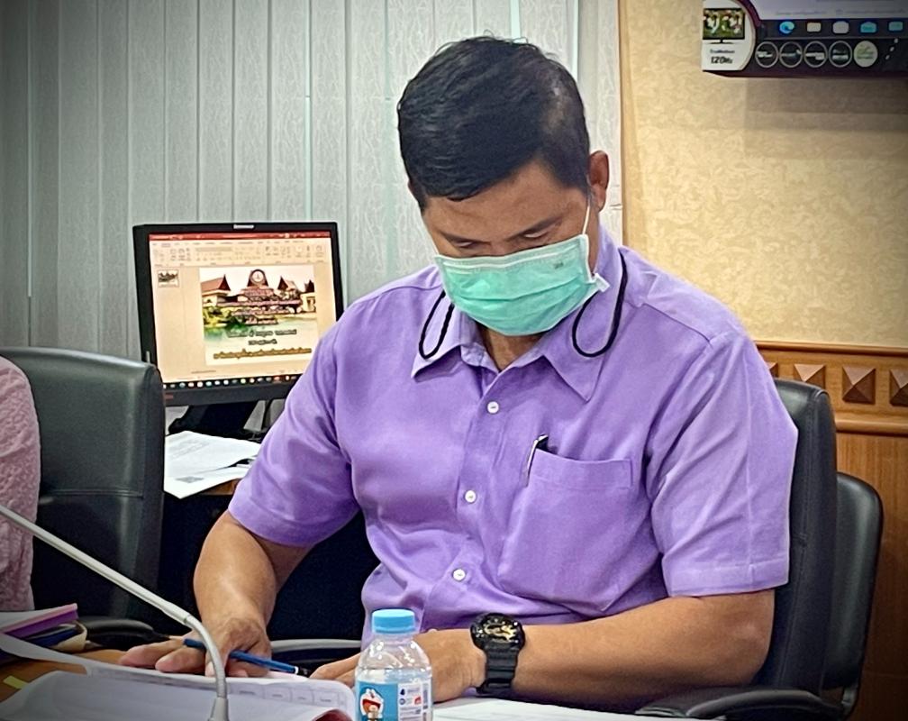 ปลัดองค์การบริหารส่วนจังหวัดตาก เป็นประธานการประชุมคณะกรรมการสนับสนุนการจัดทำแผนพัฒนาองค์การบริหารส่วนจังหวัดตาก ครั้งที่ 3/2565 