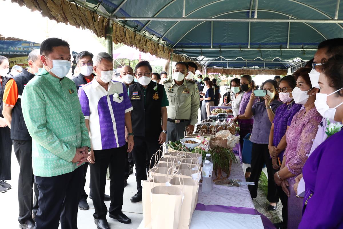 งานรับมอบเอกสารรับรองในงานบันทึกสถิติโลก “ไม้กลายเป็นหินที่ยาวที่สุดในโลก” ต่อ Guinness World Records (GWR)