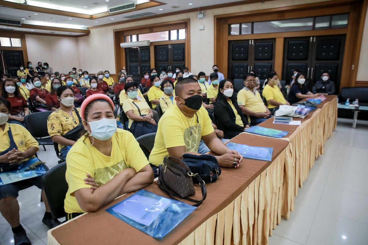 นายกองค์การบริหารส่วนจังหวัดตาก เป็นประธานในพิธีเปิดโครงการฝึกอบรมส่งเสริมสุขภาพในครอบครัวและชุมชน ประจำปี 2565