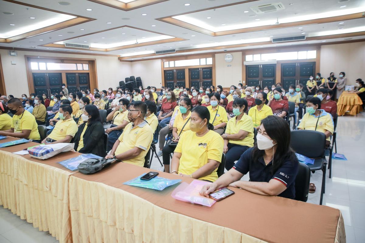 นายกองค์การบริหารส่วนจังหวัดตาก เป็นประธานในพิธีเปิดโครงการฝึกอบรมส่งเสริมสุขภาพในครอบครัวและชุมชน ประจำปี 2565