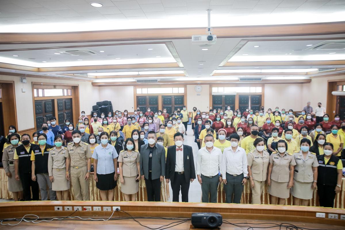 นายกองค์การบริหารส่วนจังหวัดตาก เป็นประธานในพิธีเปิดโครงการฝึกอบรมส่งเสริมสุขภาพในครอบครัวและชุมชน ประจำปี 2565