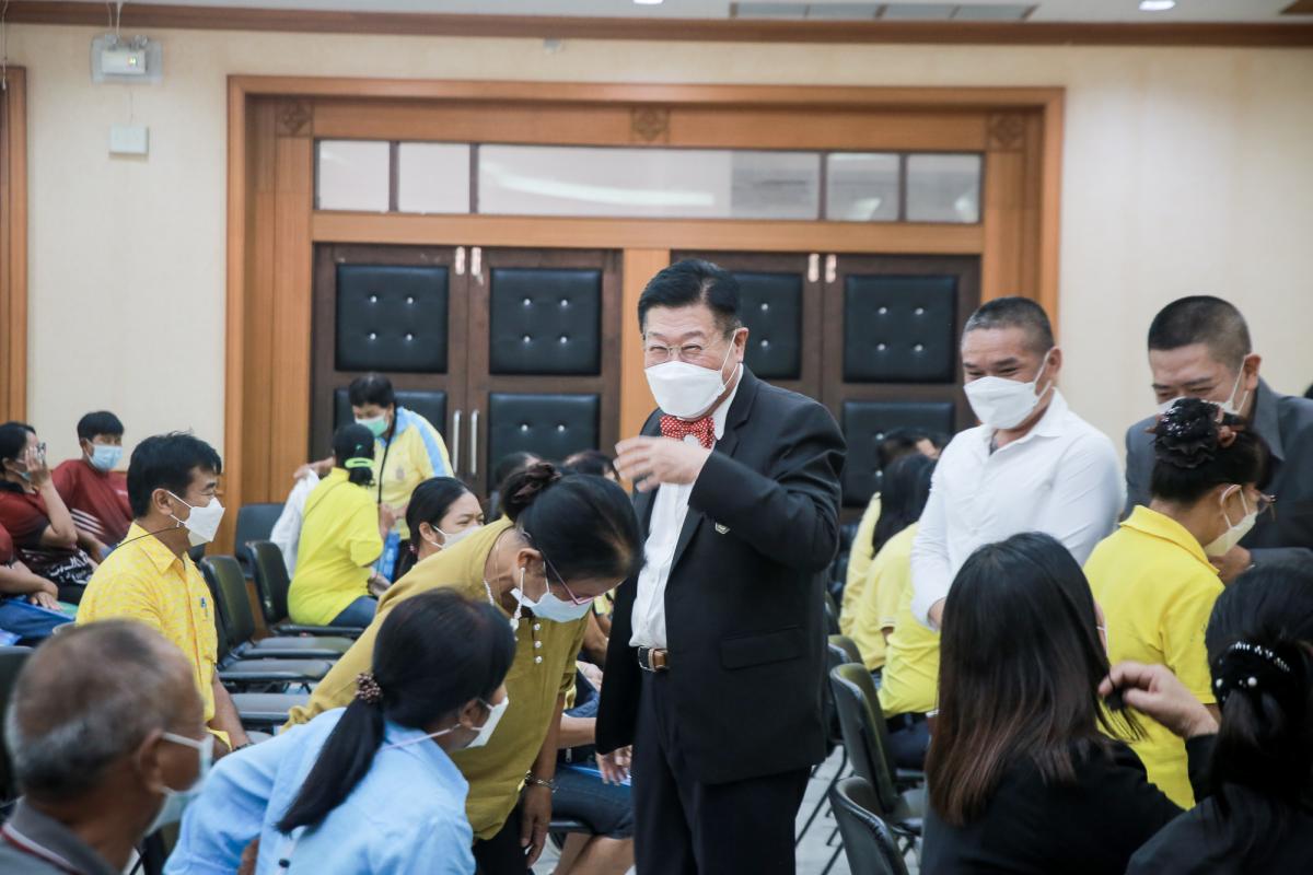 นายกองค์การบริหารส่วนจังหวัดตาก เป็นประธานในพิธีเปิดโครงการฝึกอบรมส่งเสริมสุขภาพในครอบครัวและชุมชน ประจำปี 2565
