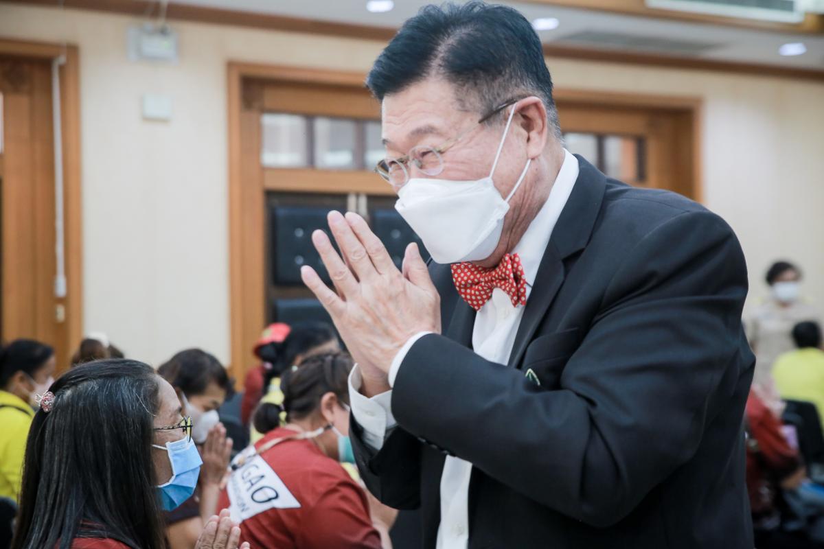 นายกองค์การบริหารส่วนจังหวัดตาก เป็นประธานในพิธีเปิดโครงการฝึกอบรมส่งเสริมสุขภาพในครอบครัวและชุมชน ประจำปี 2565