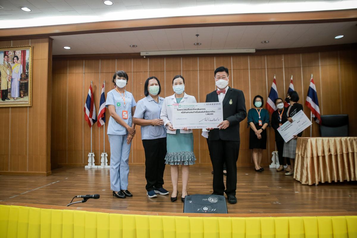นายก อบจ.ตาก มอบงบประมาณอุดหนุน และเงินสนับสนุนกองทุนฟื้นฟูสมรรถภาพ จังหวัดตาก ให้กับหน่วยงานด้านสาธารณสุข และ อปท. กว่า 4 ล้านบาท