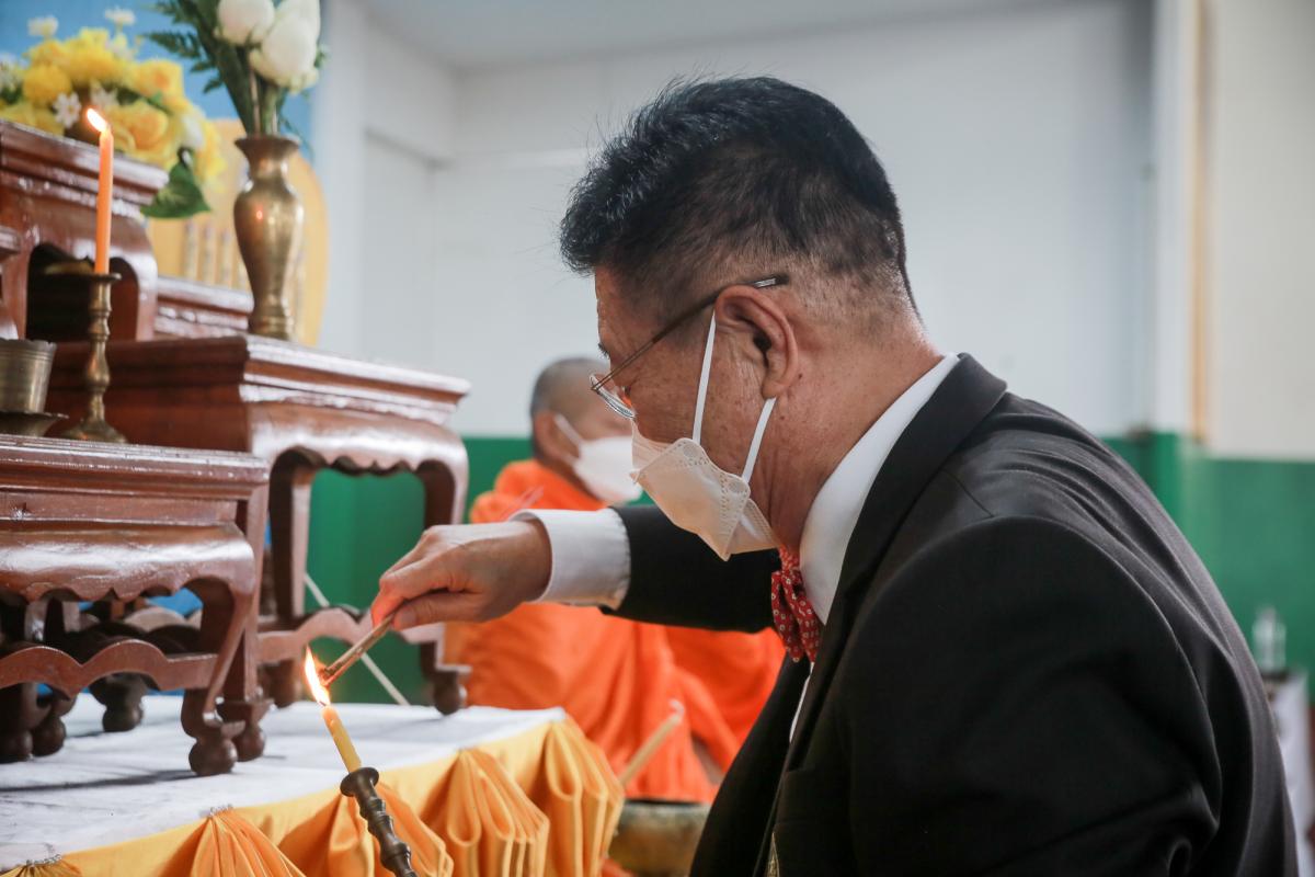  นายกองค์การบริหารส่วนจังหวัดตาก เป็นประธานในพิธีทำบุญวันสถาปนาครบรอบ 63 ปี โรงเรียนถนอมราษฎร์บำรุง