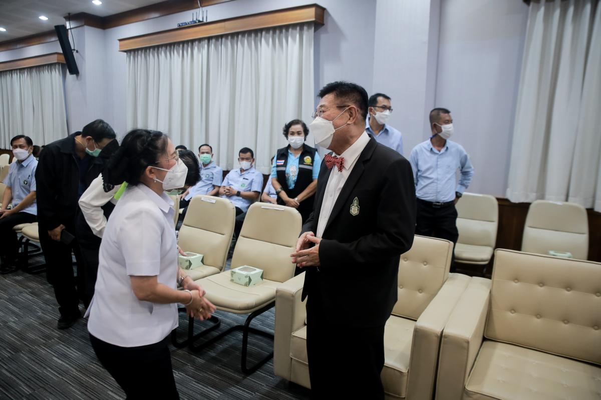 นายกองค์การบริหารส่วนจังหวัดตาก ร่วมต้อนรับดร.สาธิต ปิตุเตชะ รัฐมนตรีช่วยว่าการกระทรวงสาธารณสุข