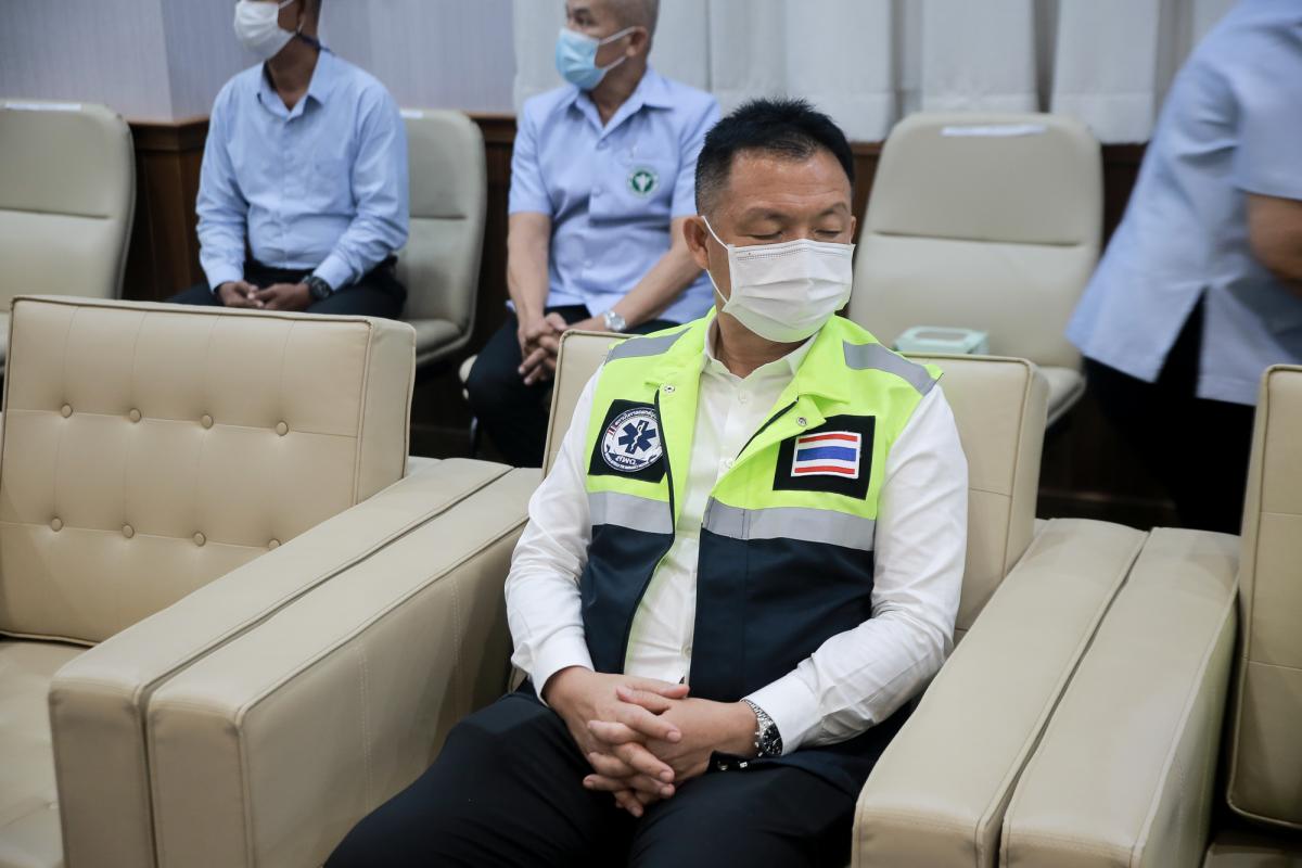 นายกองค์การบริหารส่วนจังหวัดตาก ร่วมต้อนรับดร.สาธิต ปิตุเตชะ รัฐมนตรีช่วยว่าการกระทรวงสาธารณสุข