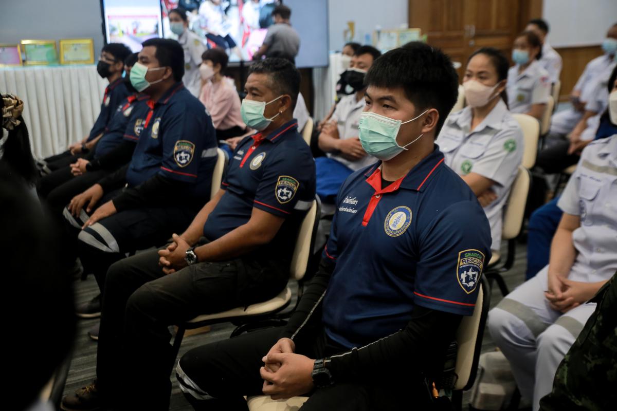 นายกองค์การบริหารส่วนจังหวัดตาก ร่วมต้อนรับดร.สาธิต ปิตุเตชะ รัฐมนตรีช่วยว่าการกระทรวงสาธารณสุข