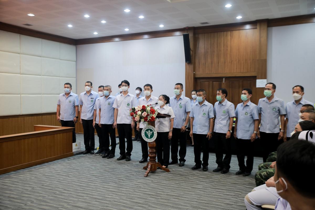 นายกองค์การบริหารส่วนจังหวัดตาก ร่วมต้อนรับดร.สาธิต ปิตุเตชะ รัฐมนตรีช่วยว่าการกระทรวงสาธารณสุข