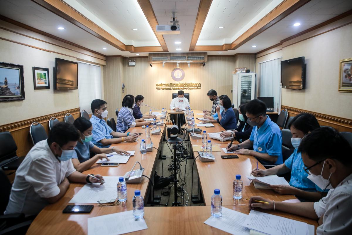 นายกองค์การบริหารส่วนจังหวัดตาก ในฐานะผู้อำนวยการอุทยานธรณีไม่กลายเป็นหินตาก เป็นประธานเปิดการประชุมหารือเรื่องการเข้าร่วมการประชุมเครือข่ายอุทยานธรณีโลกภาคพื้นเอเชียแปซิฟิก ครั้งที่ 7 