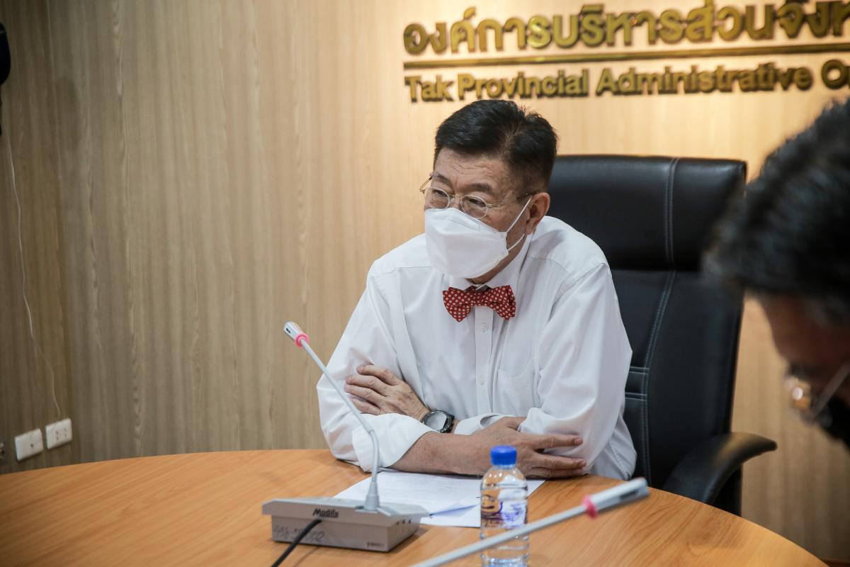 นายกองค์การบริหารส่วนจังหวัดตาก ในฐานะผู้อำนวยการอุทยานธรณีไม่กลายเป็นหินตาก เป็นประธานเปิดการประชุมหารือเรื่องการเข้าร่วมการประชุมเครือข่ายอุทยานธรณีโลกภาคพื้นเอเชียแปซิฟิก ครั้งที่ 7 
